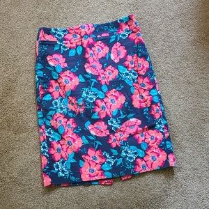 Ann Taylor High Waisted Pencil Skirt
